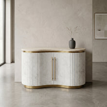 Living Room Marble Buffet