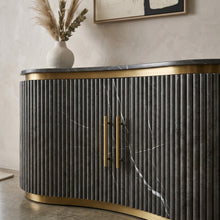 Aria Fluted Stone Sideboard