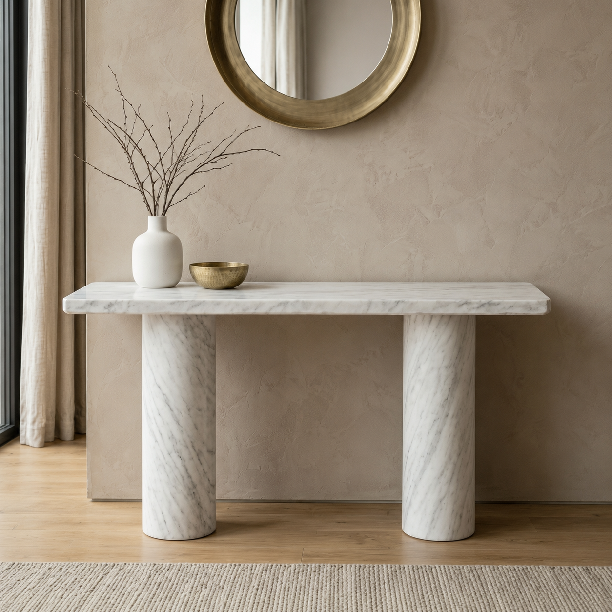 Entry Marble Console