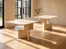 Alpi Sculptural Marble Dining Table