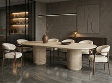 Fluted Dining Table