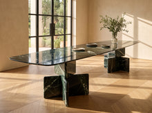 Alpi Sculptural Marble Dining Table