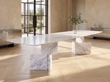 Alpi Sculptural Marble Dining Table