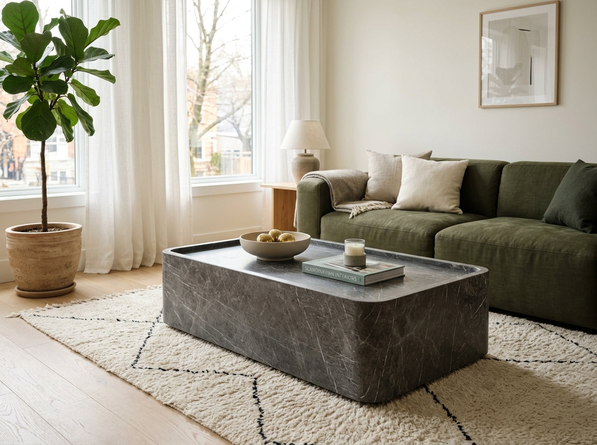 Modular Marble Coffee Table