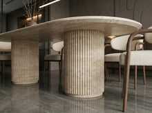 Fluted Dining Table