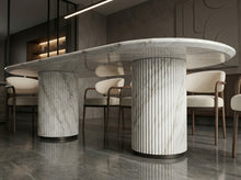 Fluted Dining Table